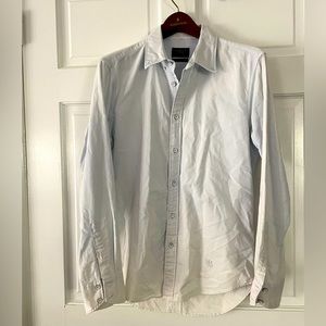 Men’s Rag and Bone long sleeve dress shirt size small great condition